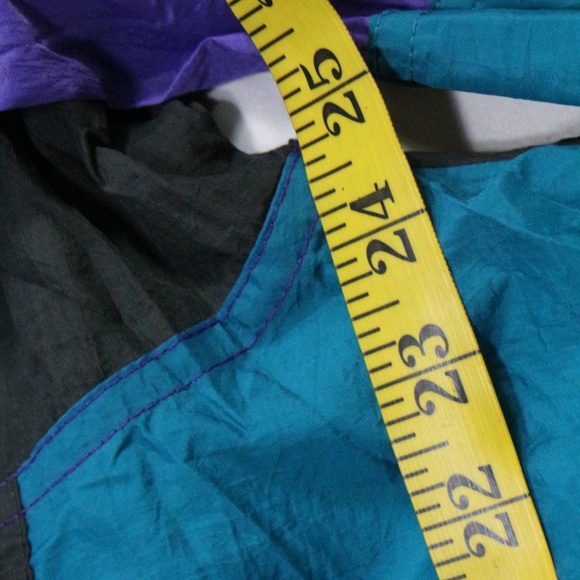 Vintage PRO SPIRIT Color Block Track Jacket Tall Sz Large - Picture 5 of 8